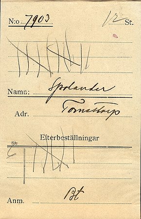Spolander Tomestorp
Nyckelord: Spolander Tomestorp